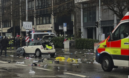 Jerman Diguncang Lagi Serangan Mobil ke Kerumunan, 28 Orang Luka